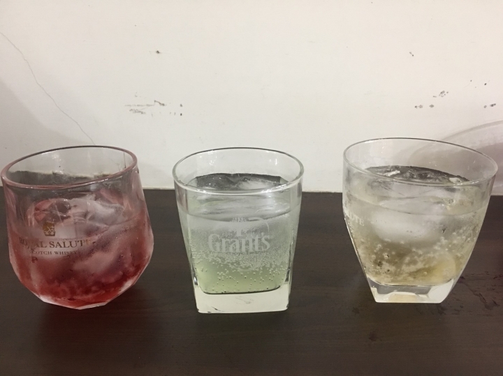多喝水氣泡水&冰火  mixing