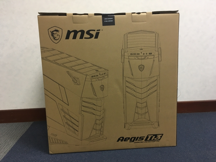 大到嫑嫑，MSI Aegis Ti3不專業實測開箱文