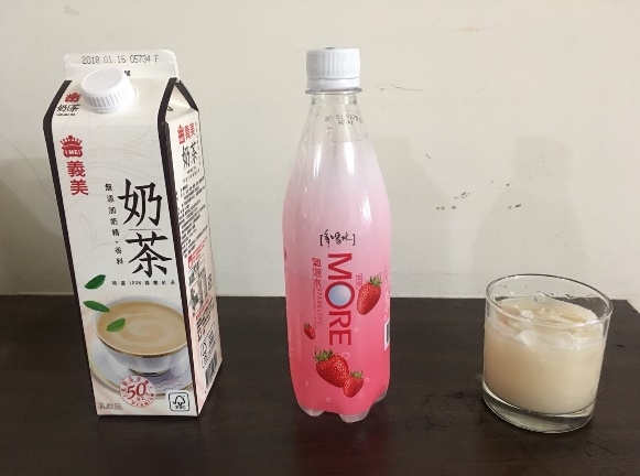 多喝水氣泡水&冰火  mixing