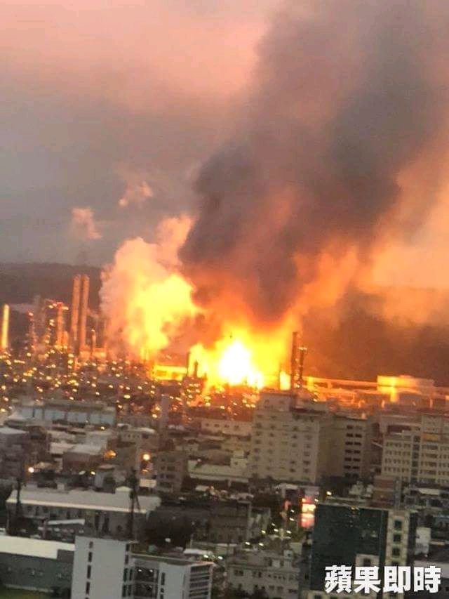 桃園 中油廠氣爆 開罰100萬!!!