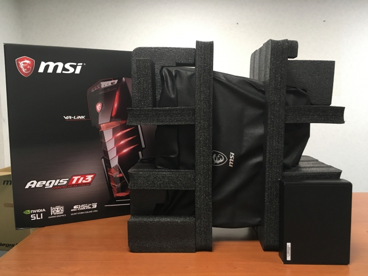 大到嫑嫑，MSI Aegis Ti3不專業實測開箱文