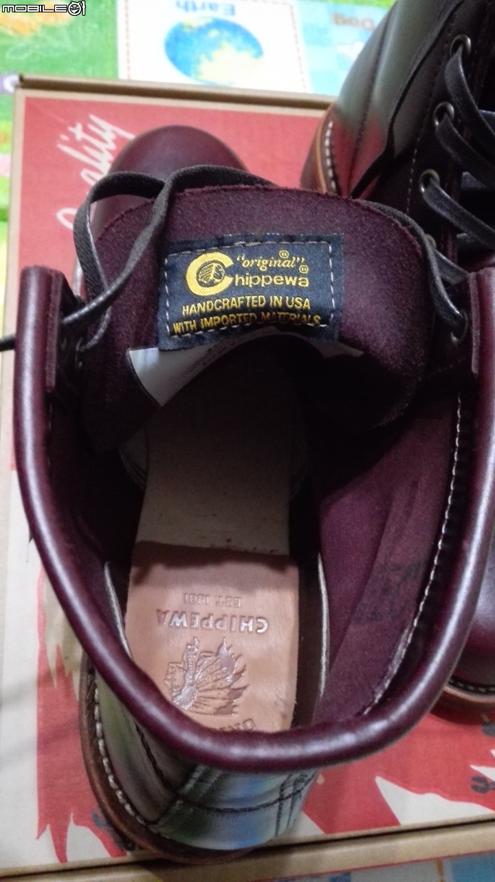 [癮發又買]Chippewa 1901M25 Cordovan General Utility Service boot