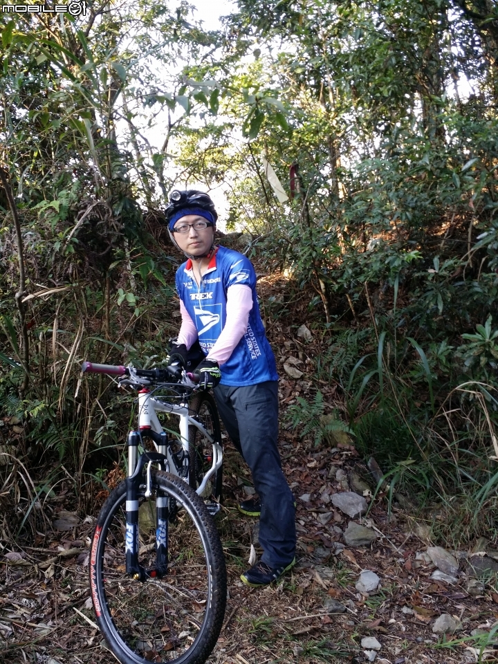 埔里六秀-橫屏山 登山車攻頂