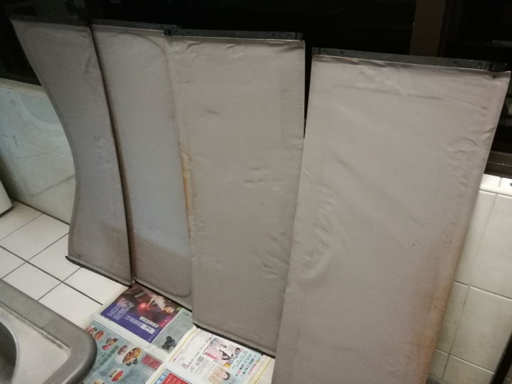 翻新中古車 DIY 內裝天棚/天蓬飾板繃布(麂皮絨)