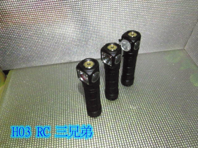 H03 RC三兄弟多用型磁吸充電頭燈