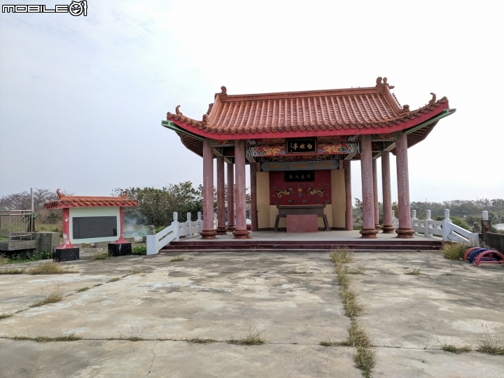 陶燒故事牆與白礁亭 台南市將軍溪畔01/21