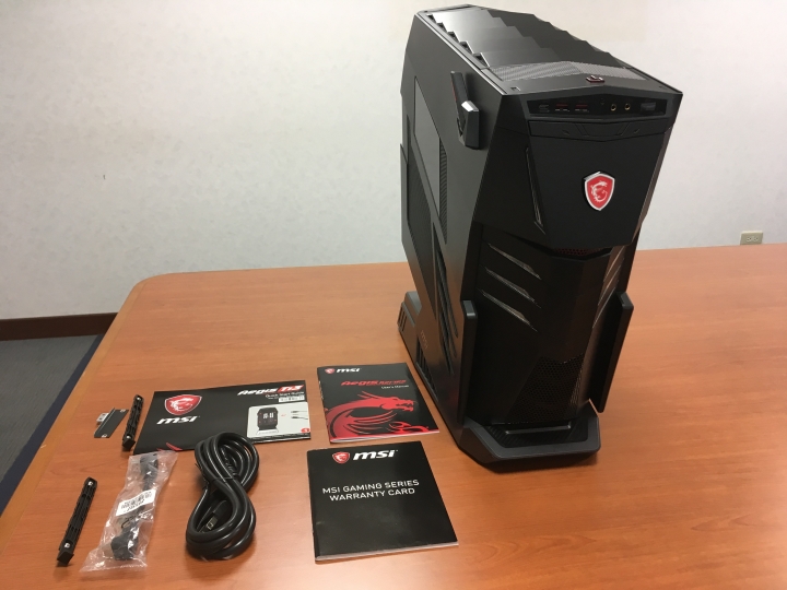 大到嫑嫑，MSI Aegis Ti3不專業實測開箱文