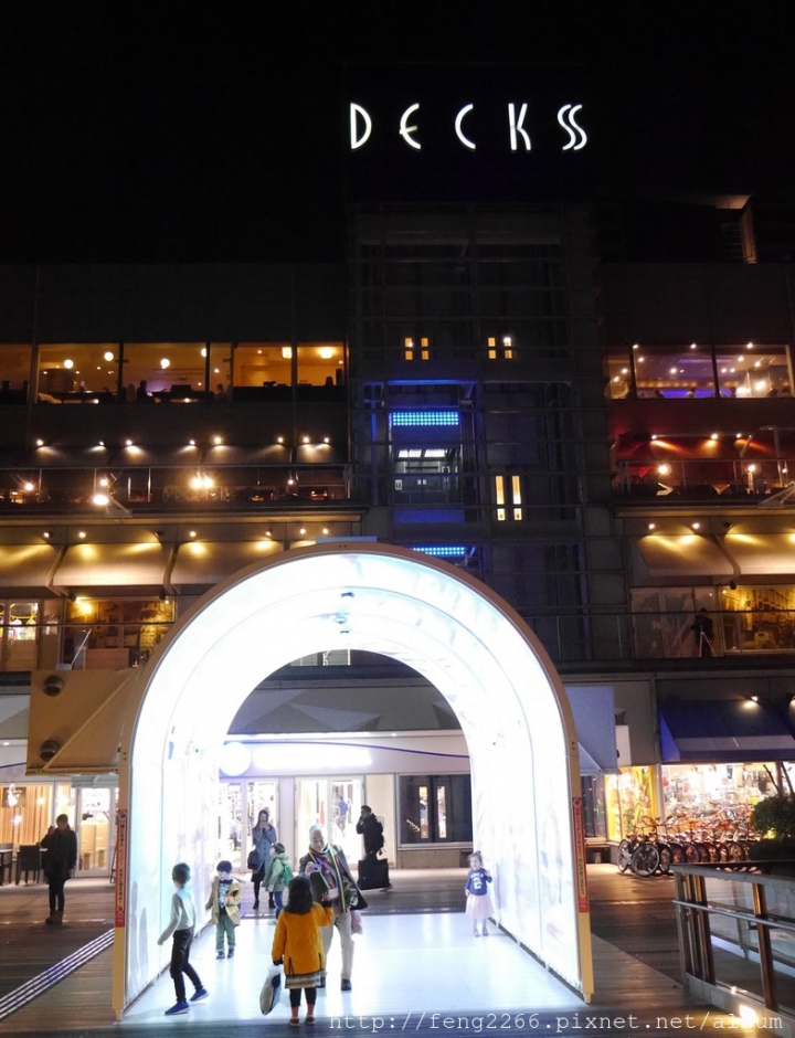 (東京) 冬季台場沿線燈飾從2017漫延到2018