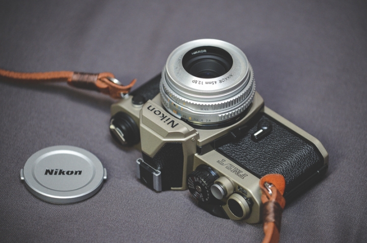 [亂開箱] Nikon 45mm F2.8P 餅乾鏡 (Nikon FM2 實拍)