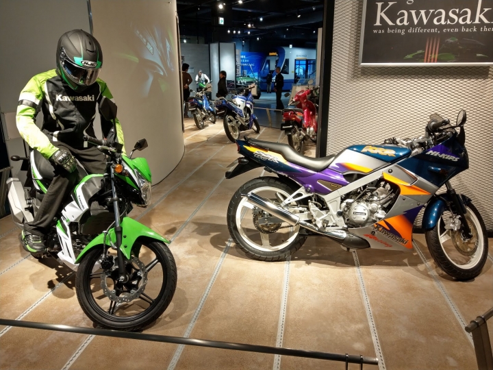 飛飛機 開火車 騎重機 川崎世界 神戶海洋博物館常設展覽