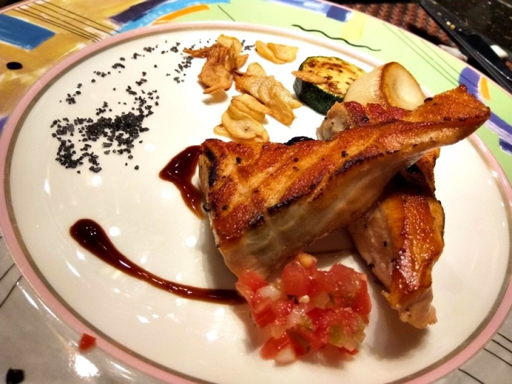 台中金典酒店12F ~ 金典鐵板燒食記~ 價位千元左右的鐵板燒~
