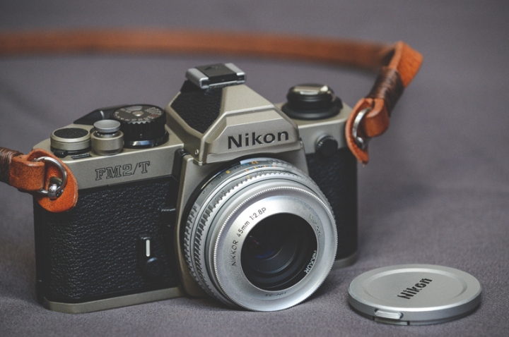 [亂開箱] Nikon 45mm F2.8P 餅乾鏡 (Nikon FM2 實拍)