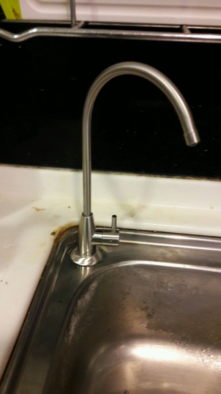 該死的 自換 淨水器 鵝頸龍頭