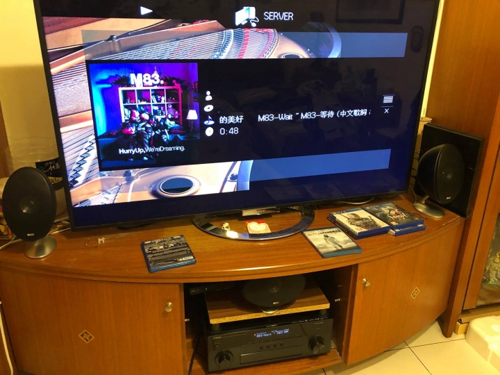 RX-A870配KEF E305的初體驗 !