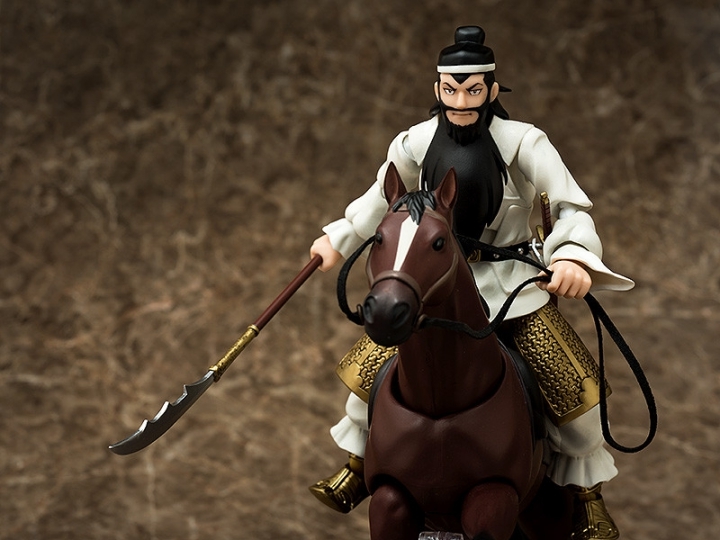 【新訊】英氣永存！figma推橫山光輝版《三國志》關羽可動人偶