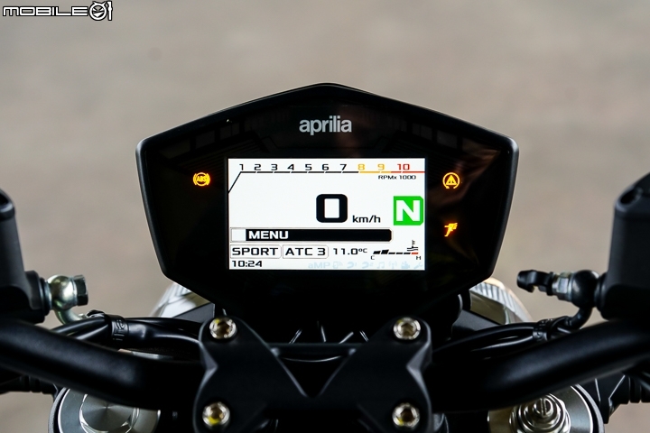 義血敏捷V缸街跑 aprilia SHIVER 900 試駕
