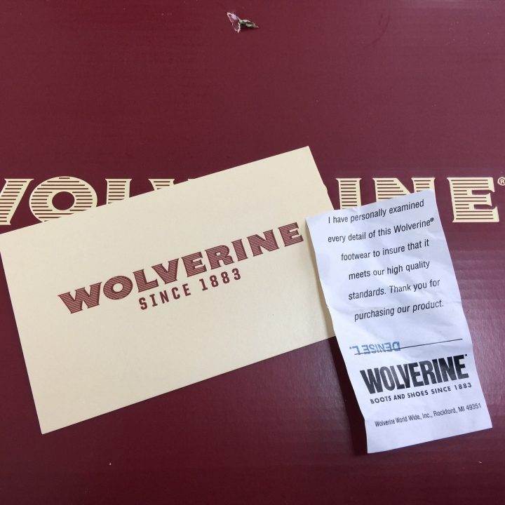 Wolverine No. 1883 Kilometer Boots 簡單開箱