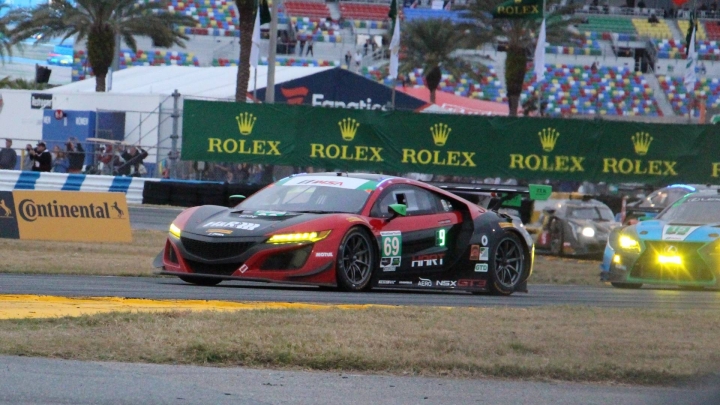 Acura NSX GT3獲得Daytona 24h GTD組別第二