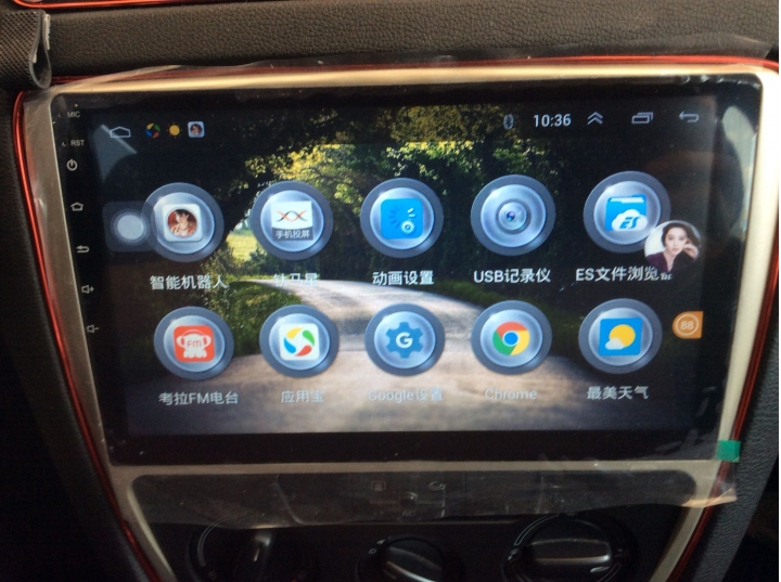 今年過年DIY的10.2吋安卓車機