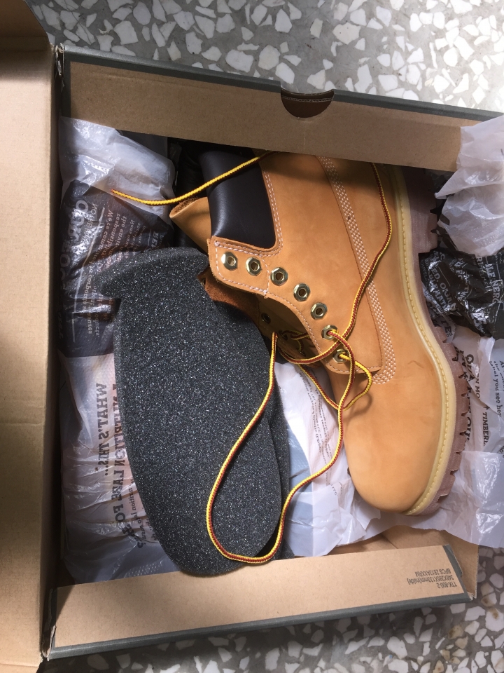 ［請益］timberland 10061黃靴 正仿問題