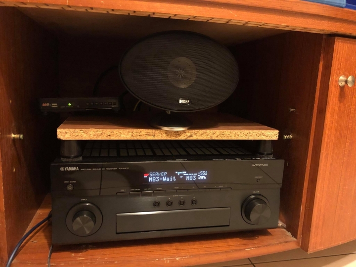 RX-A870配KEF E305的初體驗 !