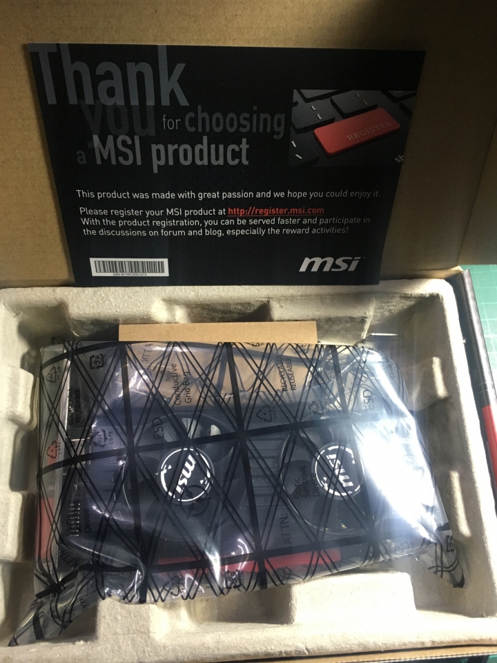 開箱 礦難受災戶 Msi Radeon-RX-550-2GT-LP-OC