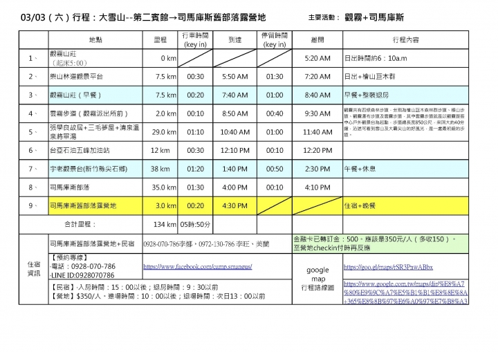 【 即 將 出 發 】