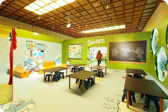 藍色小精靈愛在17特展,就在中正紀念堂等你喔。