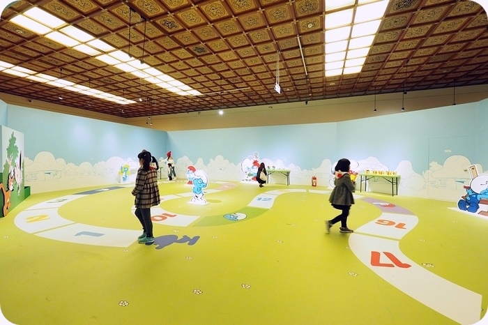 藍色小精靈愛在17特展,就在中正紀念堂等你喔。