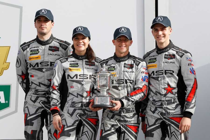 Acura NSX GT3獲得Daytona 24h GTD組別第二