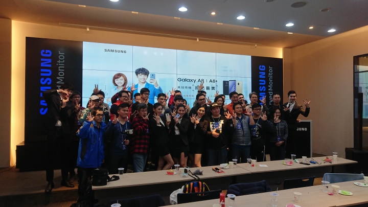 一次到位的自拍美顏值手機-Samsung Galaxy A8(2018)上班族大進擊體驗會活動 CSK不專業分享