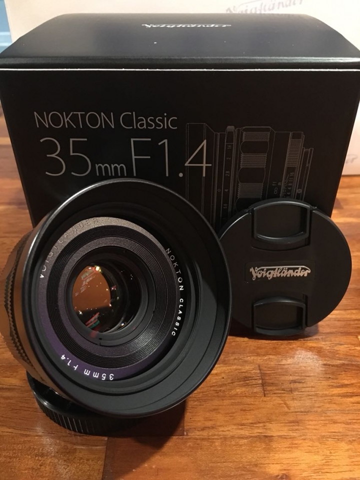 Voigtlander NOKTON classic 35mm F1.4 E-mount 搶先開箱