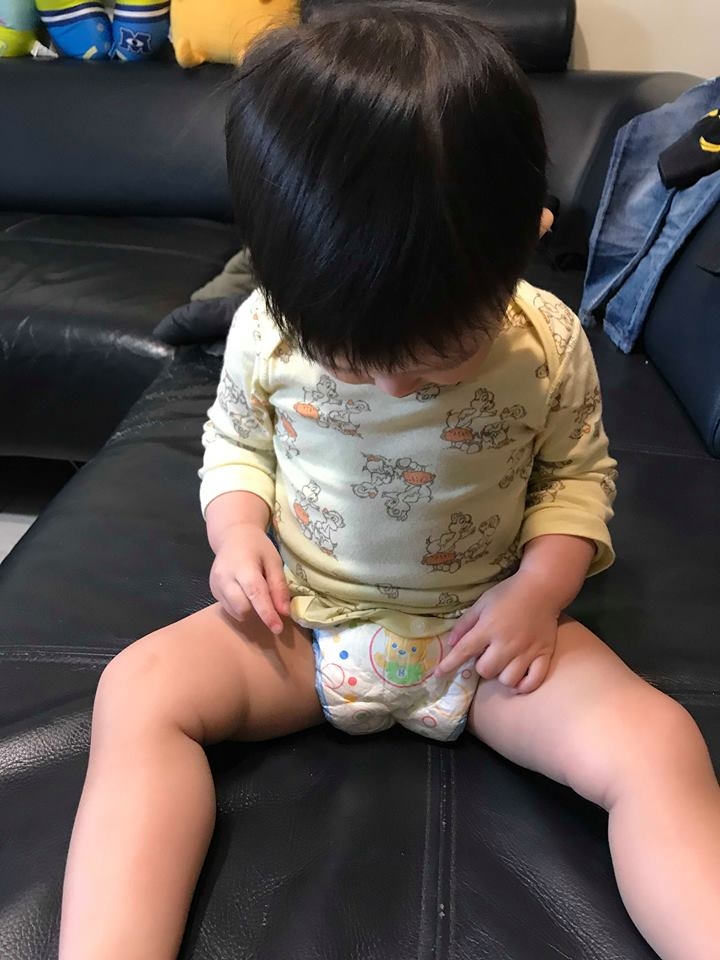 個性弟弟穿好動褲 初體驗