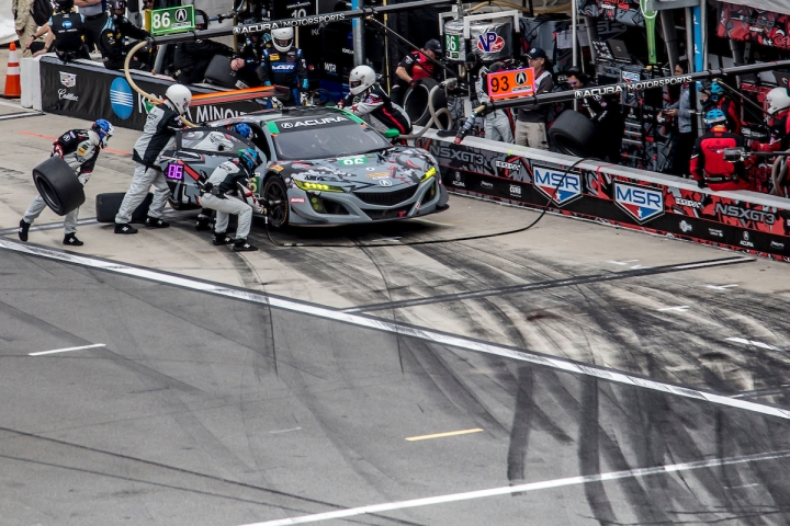 Acura NSX GT3獲得Daytona 24h GTD組別第二