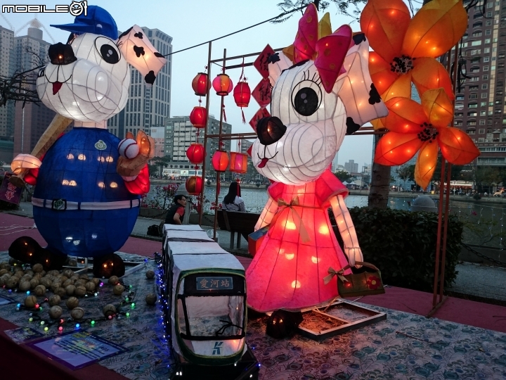 愛河燈會 高雄市七賢橋 02/24