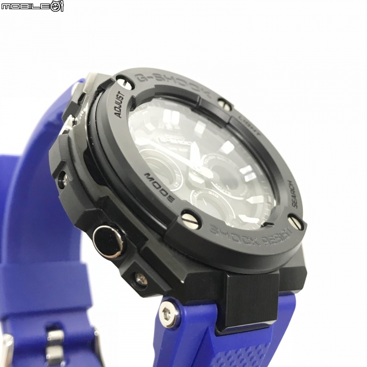 【開箱文】2018年G-SHOCK強悍多功能運動錶GST-S300G-2A1DR(黑藍色)