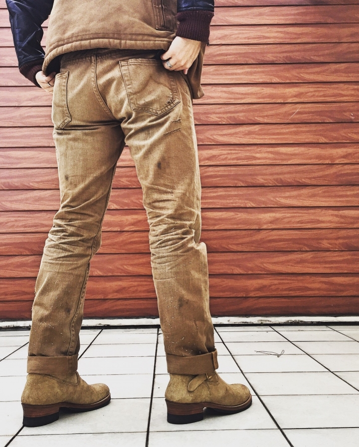 [一試上癮]Attractions Suede Engineer Boots Lot329. 麂皮工程師靴