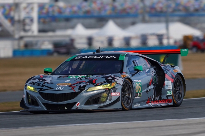 Acura NSX GT3獲得Daytona 24h GTD組別第二
