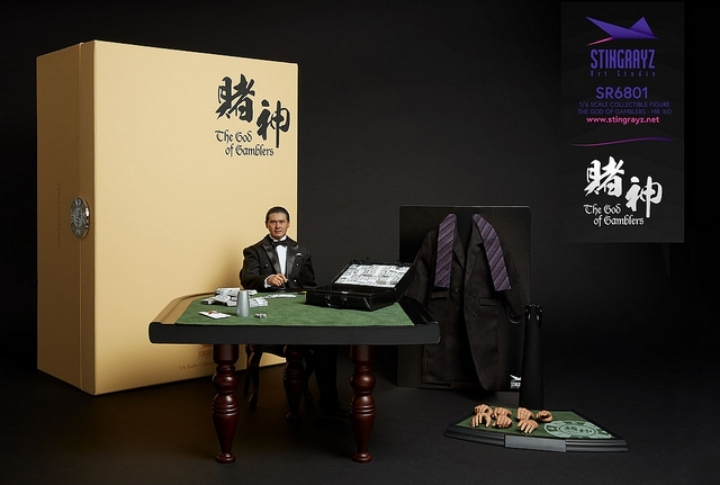 「我就會把你喀嚓！」STINGRAYZ推出《賭神》高進與陳小刀1/6人偶套組