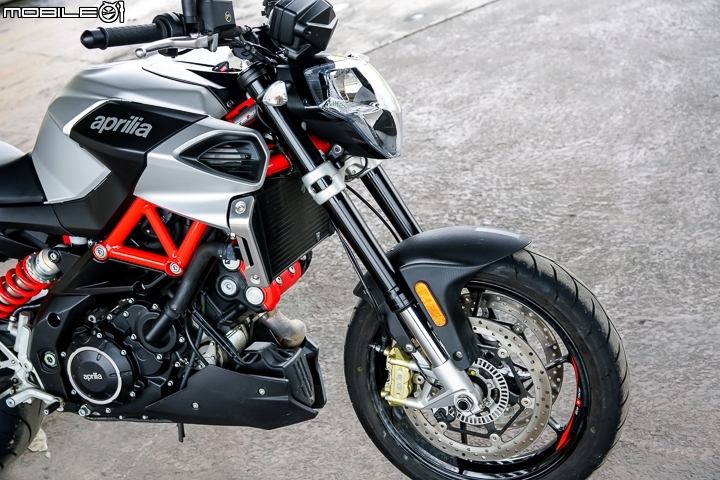 義血敏捷V缸街跑 aprilia SHIVER 900 試駕