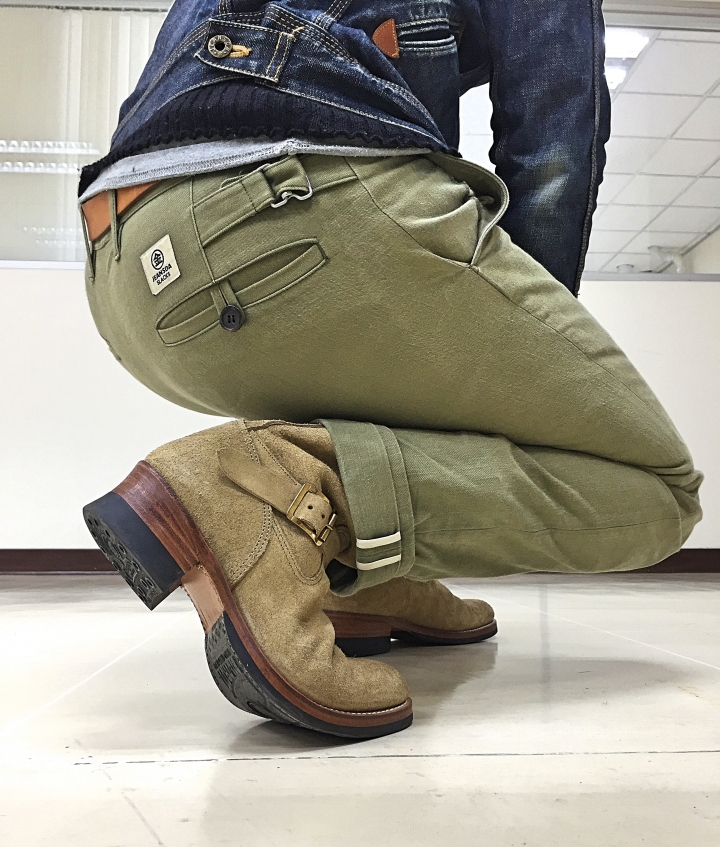 [一試上癮]Attractions Suede Engineer Boots Lot329. 麂皮工程師靴