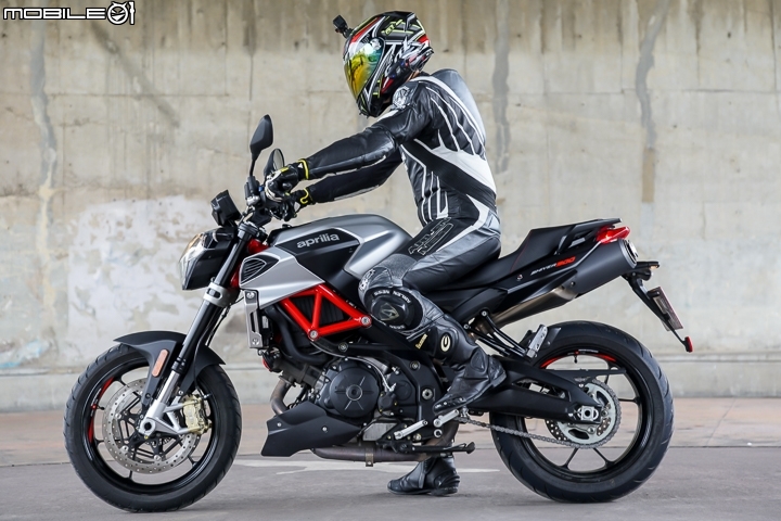 義血敏捷V缸街跑 aprilia SHIVER 900 試駕