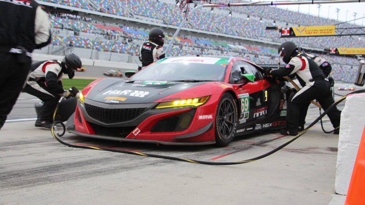 Acura NSX GT3獲得Daytona 24h GTD組別第二