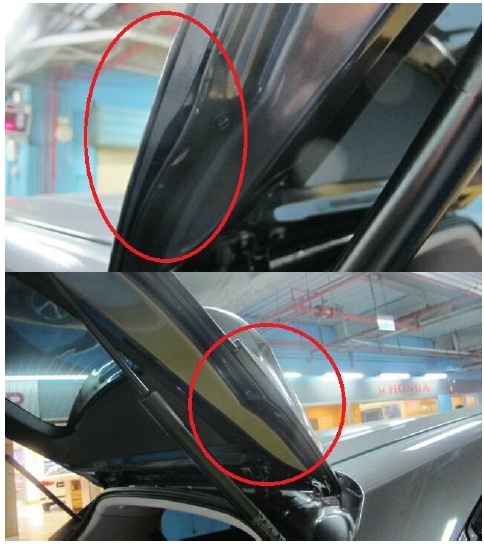 無良~台灣本田~品質品管低下。新車出廠瑕疵卻以傲慢霸道處理。HONDA準車主。領牌前。請仔細驗車。購買前。也請三思品質及售後