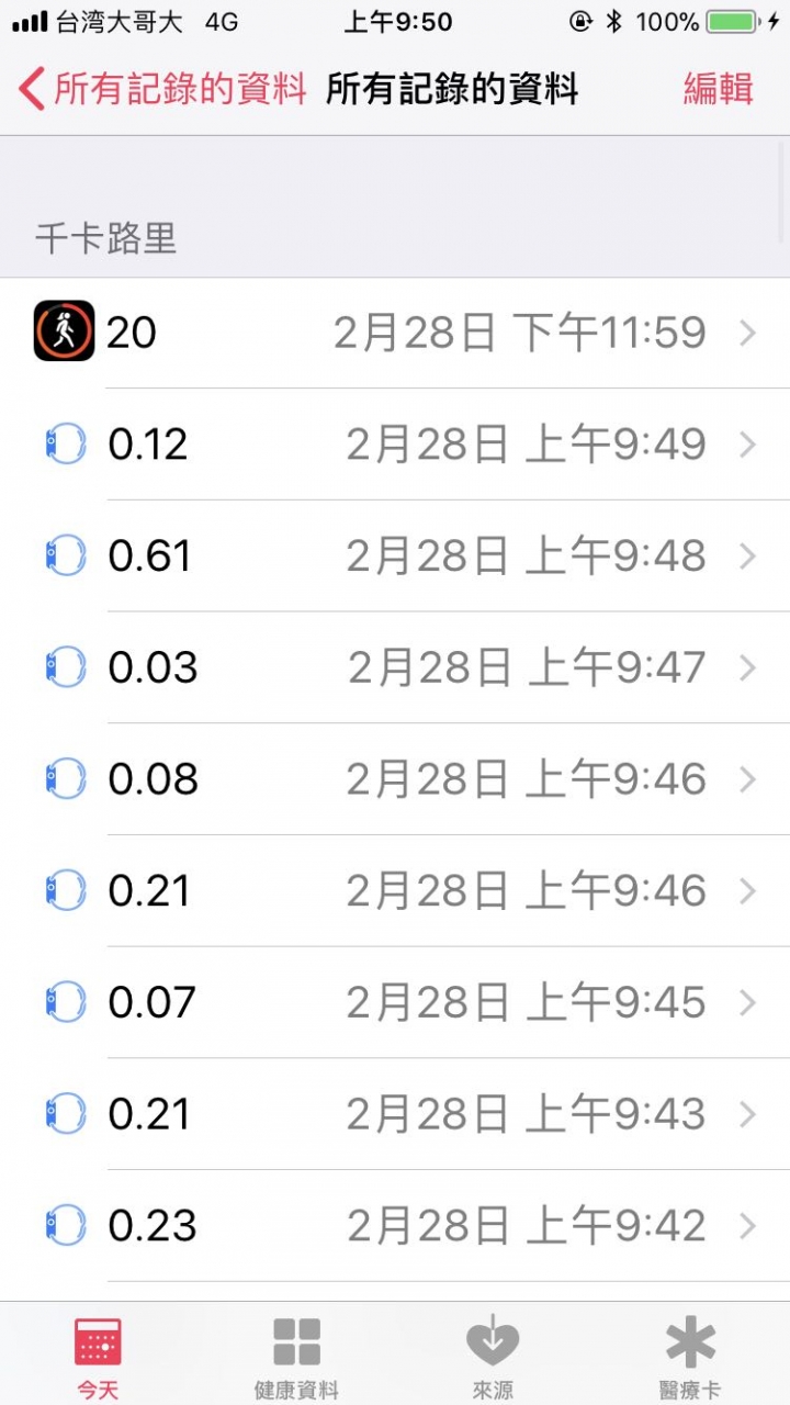 AW與計步APP動態能量是否會重復計算？