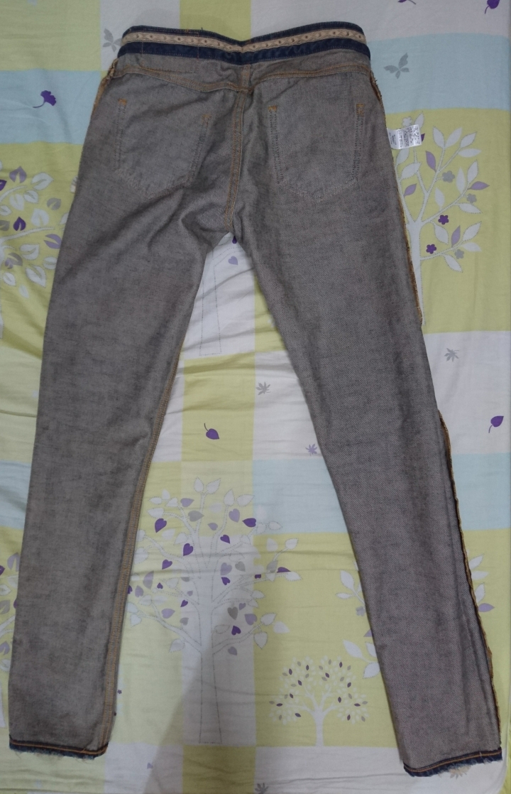 [開箱實穿分享] Jeansda (金斯大) 褲款 " Flying Dutchman Southern Rock Musician Aged Jeans"