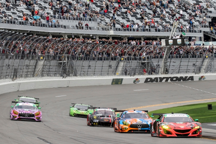 Acura NSX GT3獲得Daytona 24h GTD組別第二