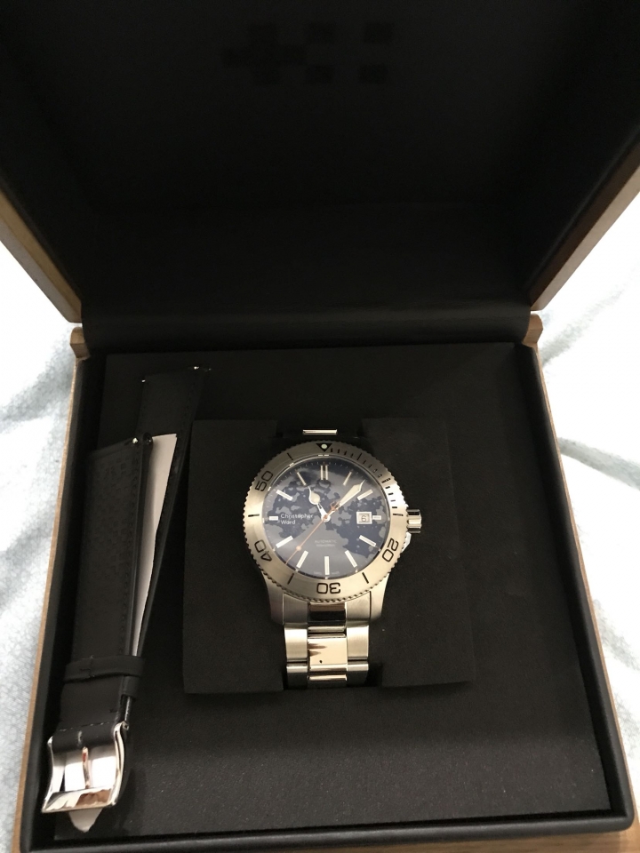 Christopher Ward C60 Trident 316L Limited Edition開箱