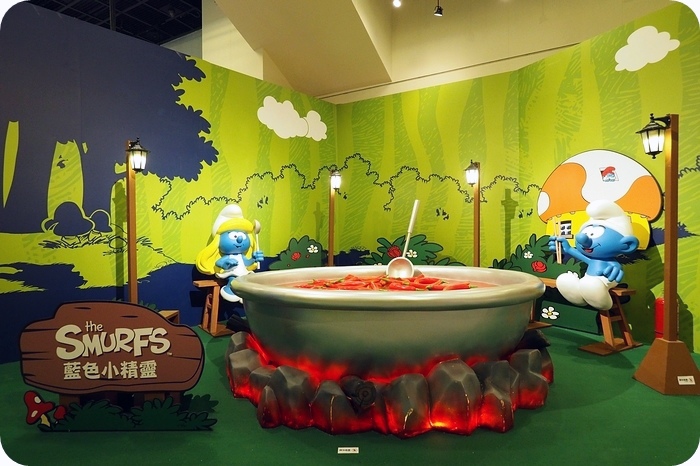 藍色小精靈愛在17特展,就在中正紀念堂等你喔。