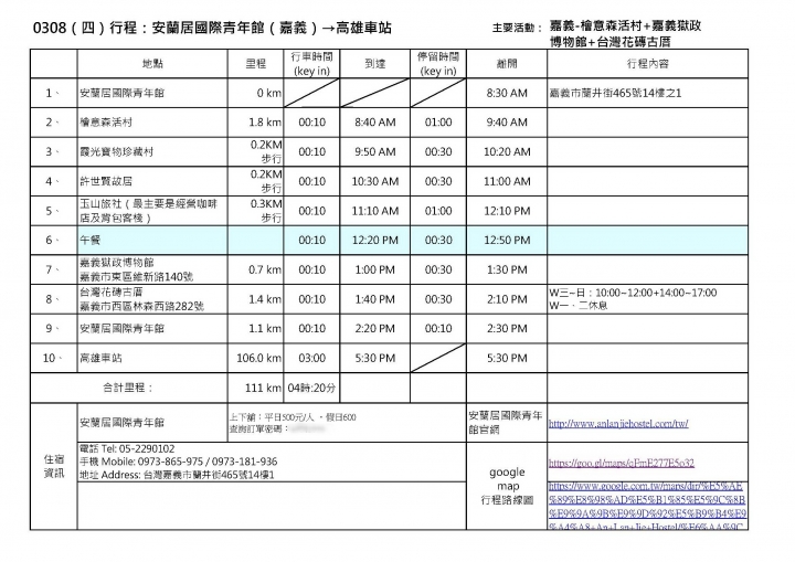 【 即 將 出 發 】